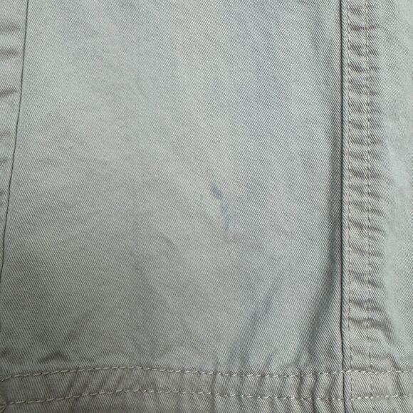 Abercrombie & Fitch Cargo Wide Leg Pants Womens 26/2S Short Khaki Cotton Utility - Picture 4 of 16